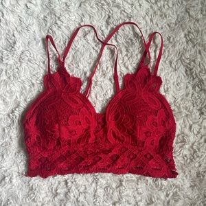 Red Bralette